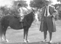 I started young - Dad with Me (aged 2) on Bracken